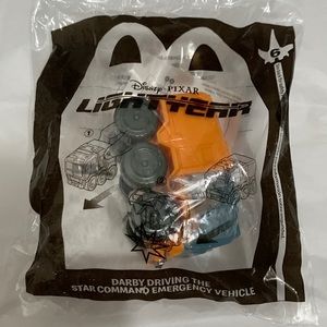 McDonald’s Disney Pixar Toy #6 Darby Driving The Star Command Emergency Vehicle